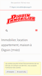 Mobile Screenshot of digoin-immobilier.fr